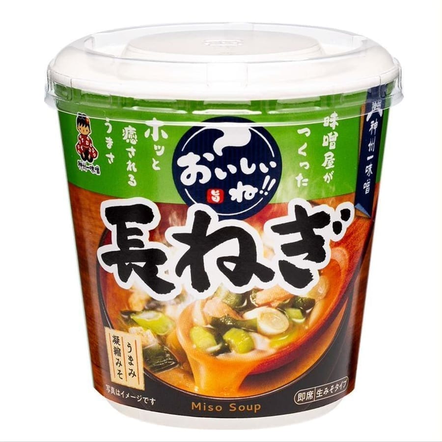 9629003 新カップみそ汁 長ねぎ|武蔵小金井で寿司のテイクアウトとデリバリーなら回転寿司みさき